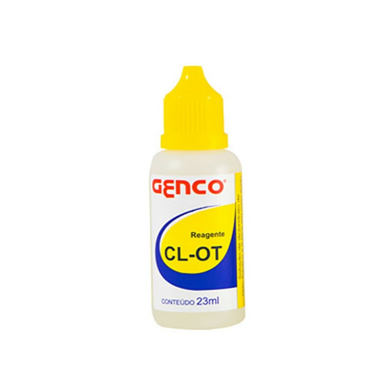 Reagente de Análise Cloro CL-OT Genco 23ml Reagente de Análise Cloro CL-OT Genco 23ml