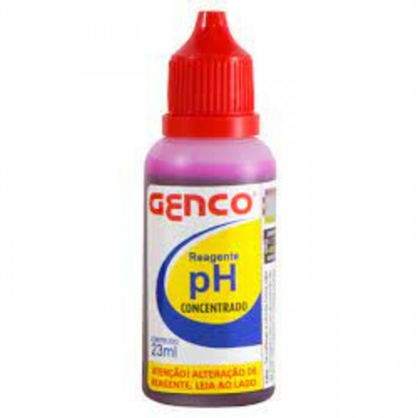 Reagente de Analise PH Genco 23ml Reagente de Analise PH Genco 23ml