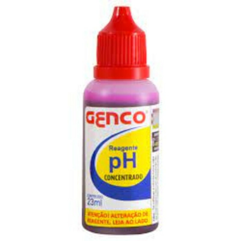 Reagente de Analise PH Genco 23ml Reagente de Analise PH Genco 23ml