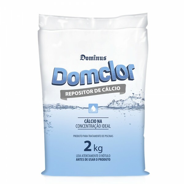 Cálcio para Reposição em Piscinas Domclor 2KG Cálcio para Reposição em Piscinas Domclor 2KG