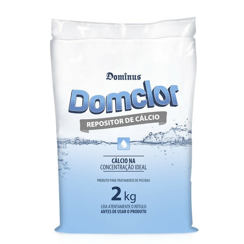 Cálcio para Reposição em Piscinas Domclor 2KG Cálcio para Reposição em Piscinas Domclor 2KG