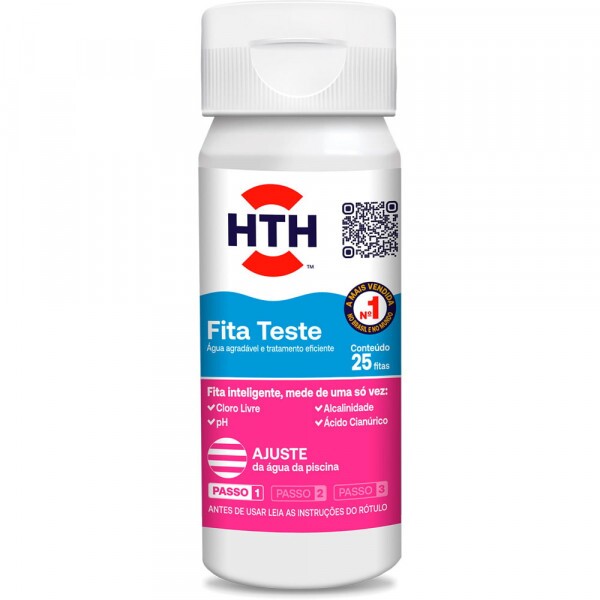Hth Fita Teste para Piscinas 25 unid