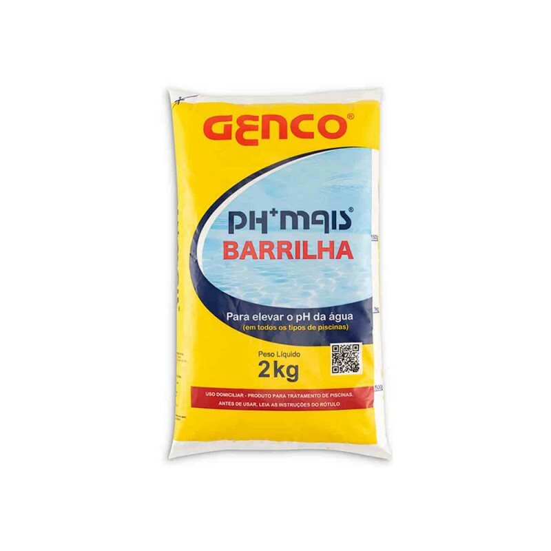 PH+ Mais Barrilha Genco Elevador de Ph 2kg PH+ Mais Barrilha Genco Elevador de Ph 2kg