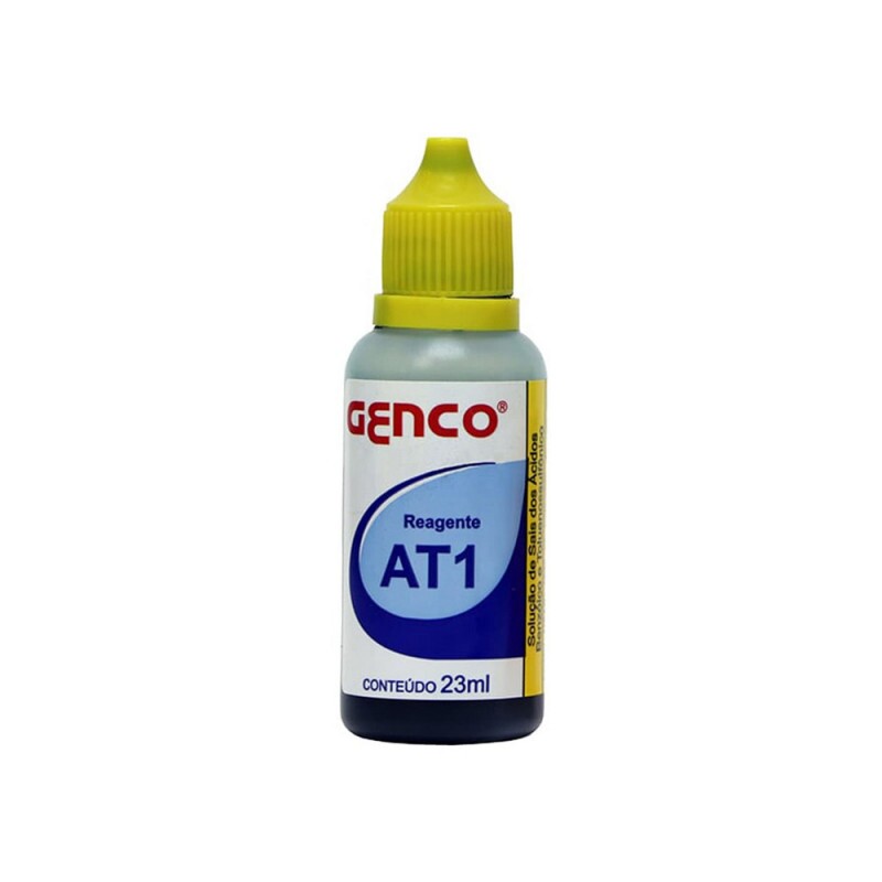 Reagente de Analise Alcalinidade AT1 Genco 23ML Reagente de Analise Alcalinidade AT1 Genco 23ML